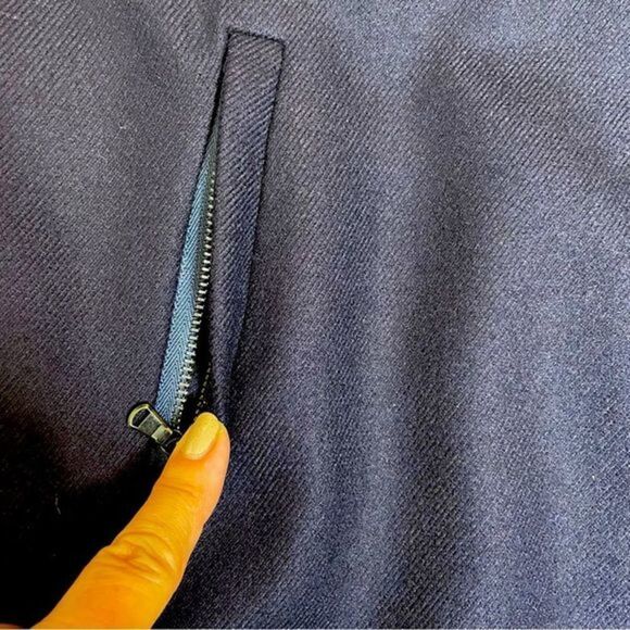 J. Crew | Navy Wool Mini Skirt, womens size 10 - Picture 10 of 10